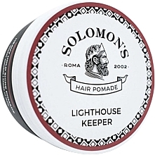 Fragrances, Perfumes, Cosmetics Strong Hold Hair Pomade - Solomon's Lighthouse Keeper Hair Pomade