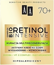 Active Face Day Cream "Firming" - AA Retinol Intensive 70+ Cream — photo N1