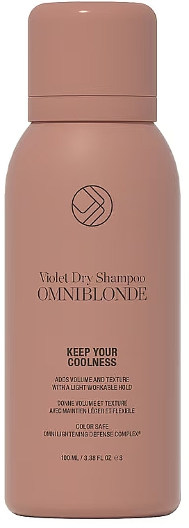 Blonde and Highlighted Hair Dry Shampoo - Omniblonde Keep Your Coolness Dry Shampoo — photo N1