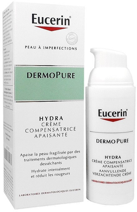Soothing Face Cream - Eucerin DermoPure Hydra Soothing Compensating Cream — photo N3