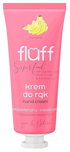 Banana Hand Cream - Fluff Superfood Hand Cream — photo N1