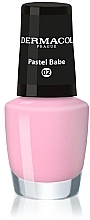 Fragrances, Perfumes, Cosmetics Nail Polish - Dermacol Nail Polish Mini Pastel Collection