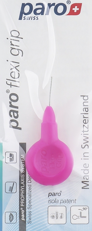 Interdental Brush 2mm - Paro Swiss Flexi-Grip — photo N3