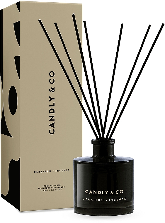 Fragrance Diffuser - Candly & Co No.1 Geranium Incense Diffuser — photo N1