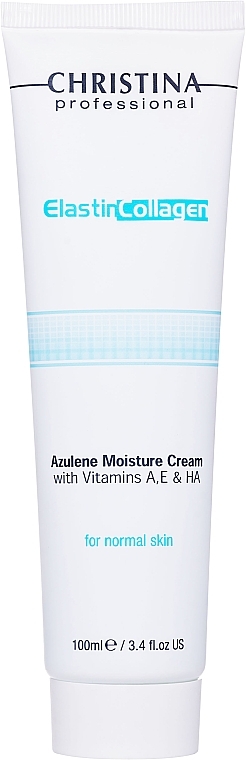 Normal Skin Collagen & Elastin Moisturizing Azulene Cream - Christina Elastin Collagen Azulene Moisture Cream — photo N3