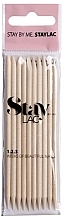 Fragrances, Perfumes, Cosmetics Orangewood Sticks - Staylac Push Me Sticks