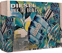 Fragrances, Perfumes, Cosmetics Diesel Only The Brave - Set (edt/50ml + sh/g/100ml)