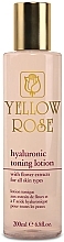 Toning Lotion with Hyaluronic Acid - Yellow Rose Hyaluronic Toning Lotion — photo N1