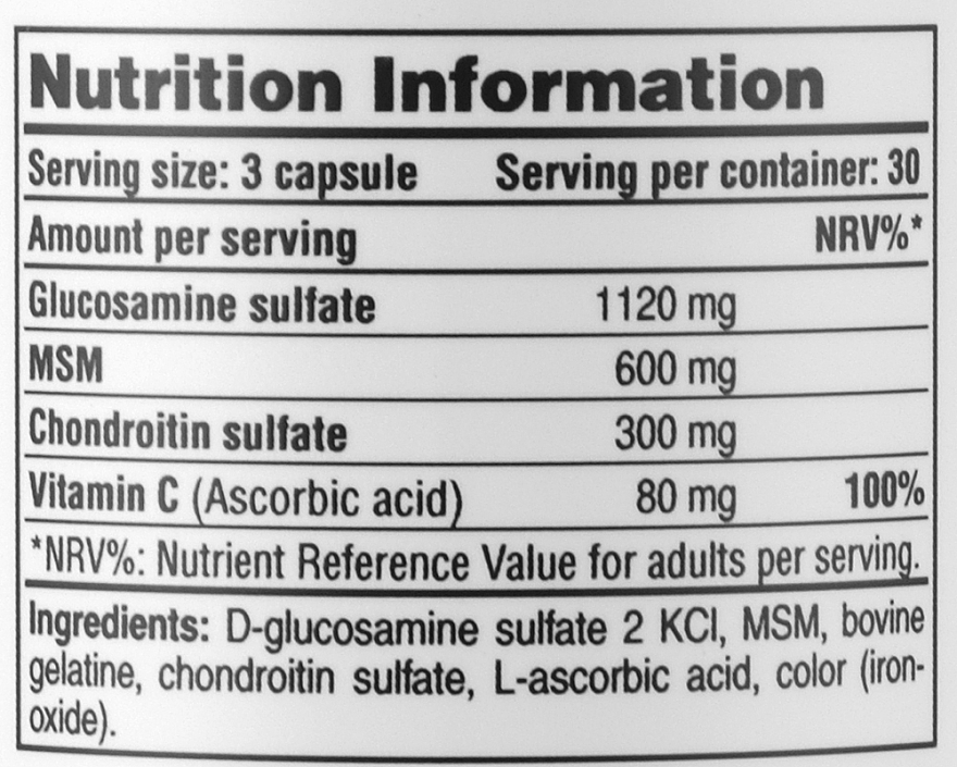 Cartilage Strength Complex, in capsules - PureGold Joint Top Caps — photo N2