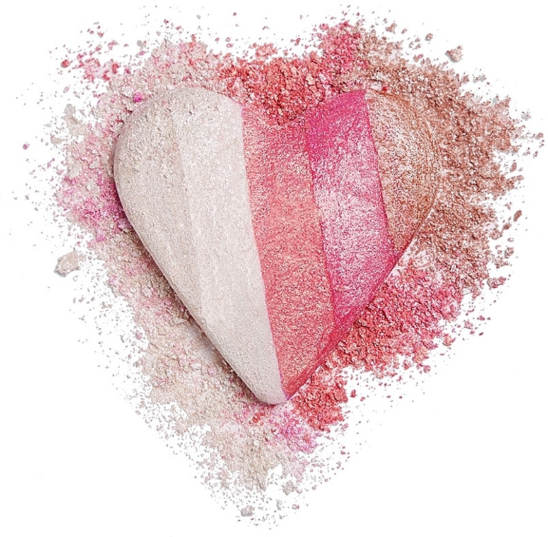 Highlighter Palette - I Heart Revolution Angel Heart — photo N3