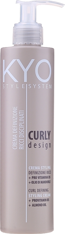 Cream for Curly Hair - Kyo Style System Curly Design — photo N1