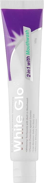 Whitening Toothpaste 2in1 - White Glo 2 In 1 With Mouthwash — photo N4