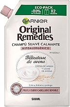 Mild Soothing Shampoo for Sensitive Scalp - Garnier Original Remedies Shampoo (doypack) — photo N2