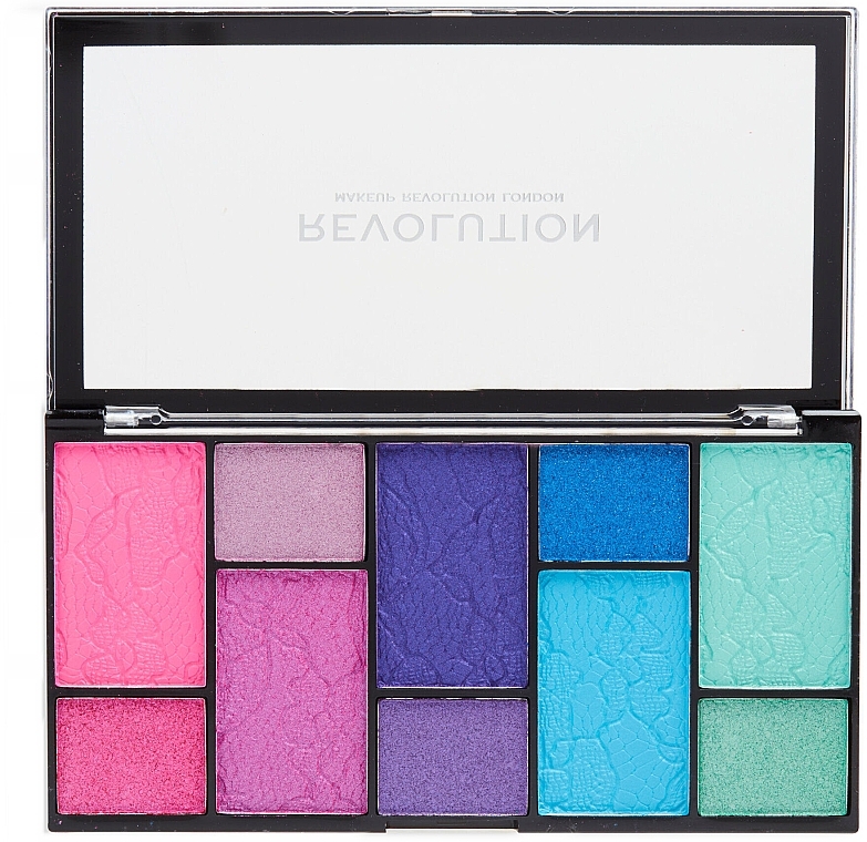 Eyeshadow Palette - Makeup Revolution Reloaded Dimension Eyeshadow Palette Vivid Passion — photo N1