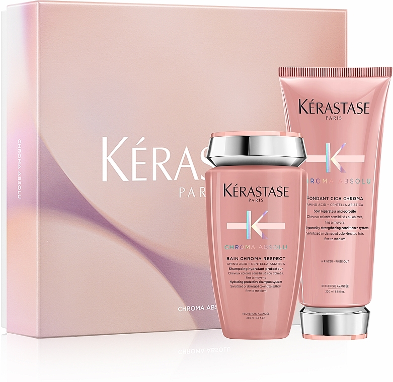 Kerastase Chroma Absolu Gift Set (shmp/250ml+h/cond/200ml) - Set — photo N1