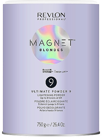 Bleaching Hair Powder, level 9 - Revlon Magnet Blondes 9 Powder — photo N1