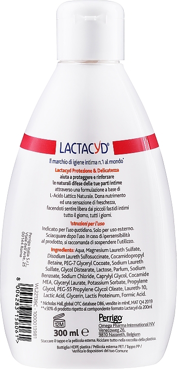 Intimate Wash - Lactacyd Femina Intimate Gel (without box) — photo N2