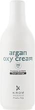 Fragrances, Perfumes, Cosmetics Oxidizing Emulsion - Krom Argan Oxy Cream 20 Vol