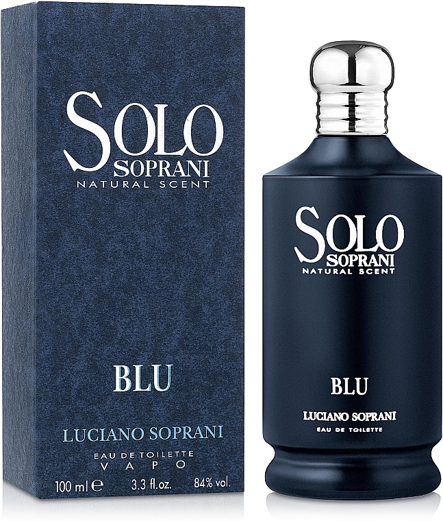 Luciano Soprani Solo Soprani Blu - Eau de Toilette — photo N2