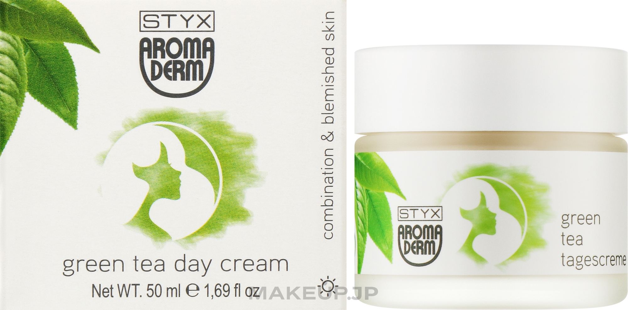 Day Face Cream - Styx Naturcosmetic Aroma Derm Green Tea Day Cream — photo 50 ml