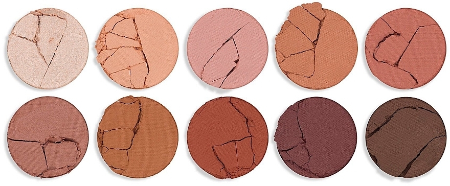 Eyeshadow Palette, 10 shades - Makeup Obsession Nude Is The New Nude Eyeshadow Palette — photo N3