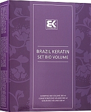 Fragrances, Perfumes, Cosmetics Set - Brazil Keratin Bio Volume (shm/300ml + cond/300ml + serum/100ml)