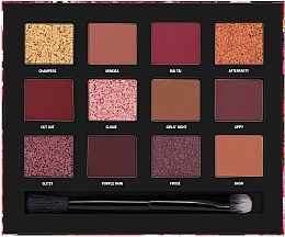 Eyeshadow Palette - W7 Let's Party With Vickaboo Pressed Pigment Palette — photo N3