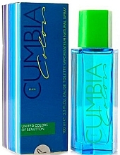 Fragrances, Perfumes, Cosmetics Benetton Cumbia Colors Man - Eau de Toilette (tester, no cap)