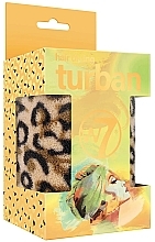 Hair Dryer Turban, leopard - W7 Turban Hair Drying Leopard — photo N2