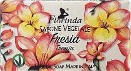 Fragrances, Perfumes, Cosmetics Natural Soap 'Freesia' - Florinda Sapone Vegetale Freesia