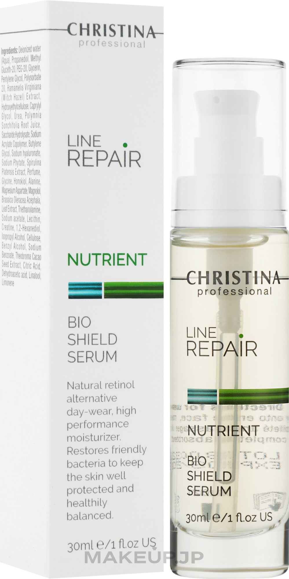 Moisturising Face Serum 'Bio Protection' - Christina Line Repair Nutrient Bio Shield Serum — photo 30 ml