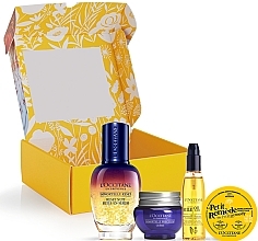 Fragrances, Perfumes, Cosmetics Set - Loccitane Dream Night Set 4 (elixir/15ml + f/cr/8ml + milk/30ml + balm/15ml)