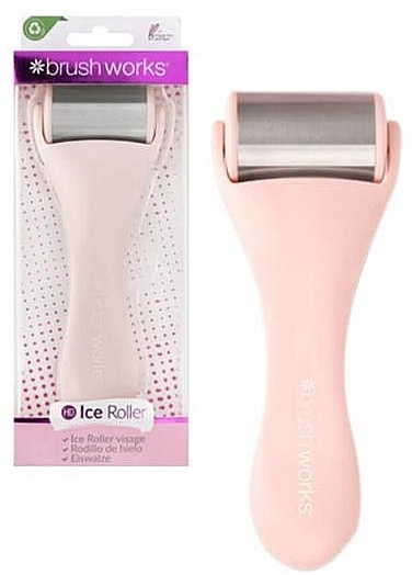 Face Roller, pink - Brushworks Ice Roller — photo N1