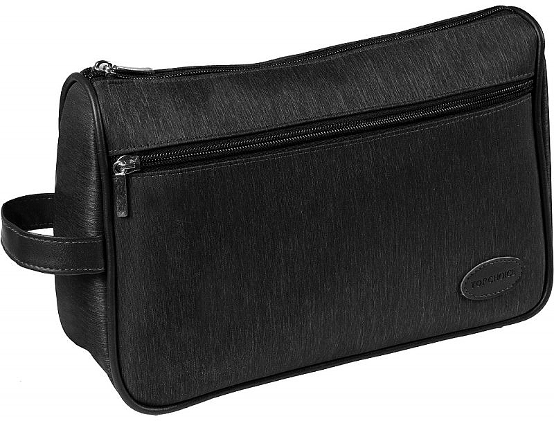 Men's Cosmetics Bag 'Casual', 99298, black - Top Choice  — photo N1