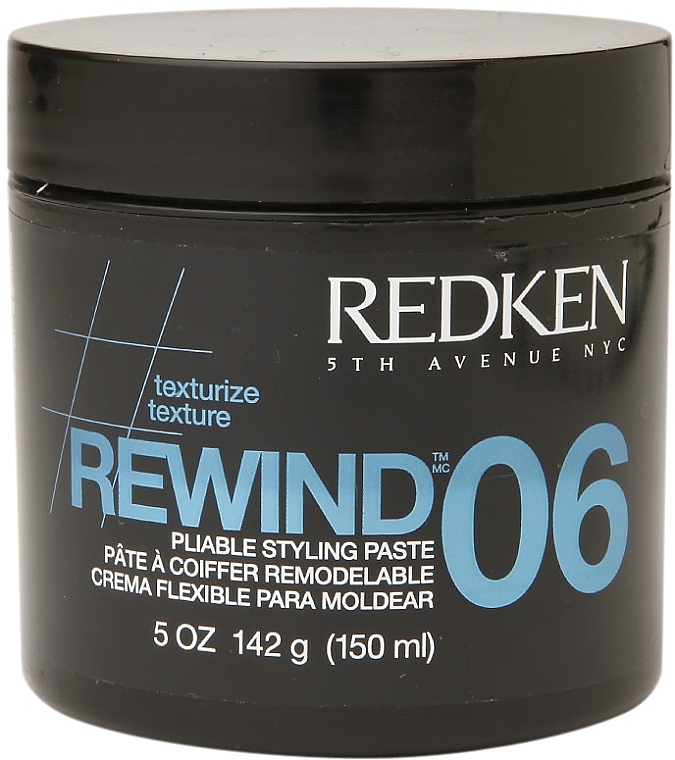 Soft Styling Paste - Redken Rewind 06 Pliable Styling Paste — photo N5