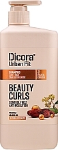 Shampoo for Curly Hair - Dicora Urban Fit Shampoo Beauty Curls — photo N3