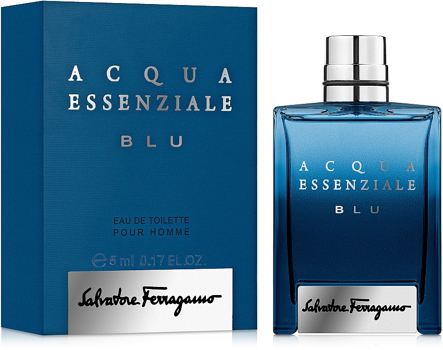 Salvatore Ferragamo Acqua Essenziale Blu - Eau de Toilette (mini size) — photo N1