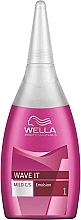 Perm Lotion for Colored Hair - Wella Professionals Wave It Mild Emulsion 1 — photo N1