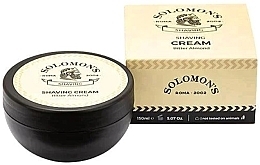Fragrances, Perfumes, Cosmetics Bitter Almond Shaving Cream - Solomon's Shaving Cream Bitter Almond