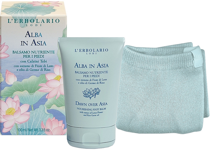 L'Erbolario Alba in Asia - Set (balm/75ml + socks) — photo N1