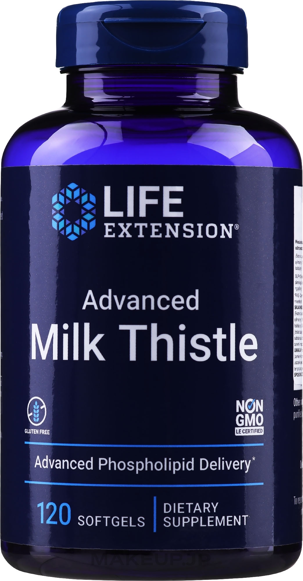 Milk Thistle Dietary Supplement - Life Extension Milk Thistle — photo 120 ЊВ.