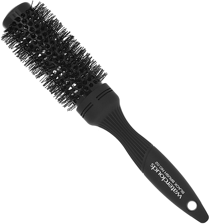 Hair Brush, 33 mm - Waterclouds Black Brush No.02 — photo N2