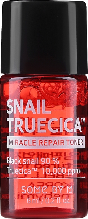 GIFT! Repairing Toner with Black Snail Mucin - Some By Mi Snail Truecica Miracle Repair Toner — photo N1