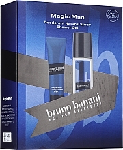 Fragrances, Perfumes, Cosmetics Bruno Banani Magic Man - Set (sh/gel/50ml + deo/75ml)