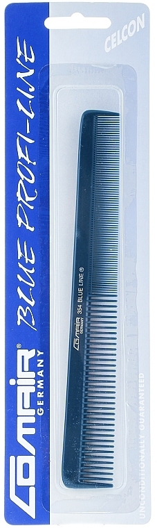 Hair Cutting Comb #354 "Blue Profi Line", 18 cm - Comair — photo N1