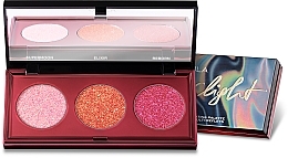 Fragrances, Perfumes, Cosmetics Eyeshadow Palette - Nabla Glimmer Light Multi-Reflective Illuminating Pallette