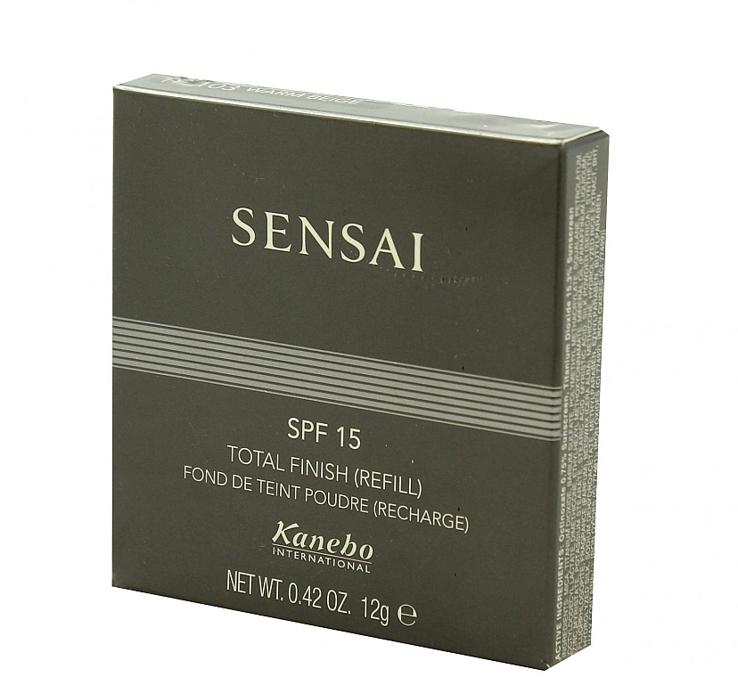 Compact Powder - Sensai Total Finish Refill SPF 15 (refill) — photo N1