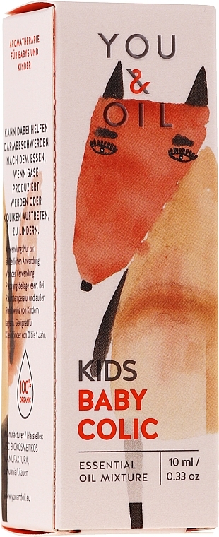 Kids Essential Oil Blend - You & Oil KI Kids-Baby Colic Essential Oil Mixture For Kids — photo N7