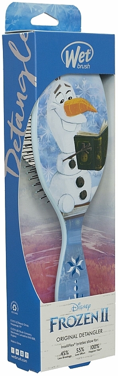 Hair Brush - Wet Brush Disney Frozen II Olaf Original Detangler — photo N1