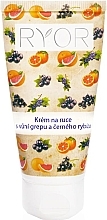 Fragrances, Perfumes, Cosmetics Hand Cream with Grapefruit & Black Currant Flavor - Ryor